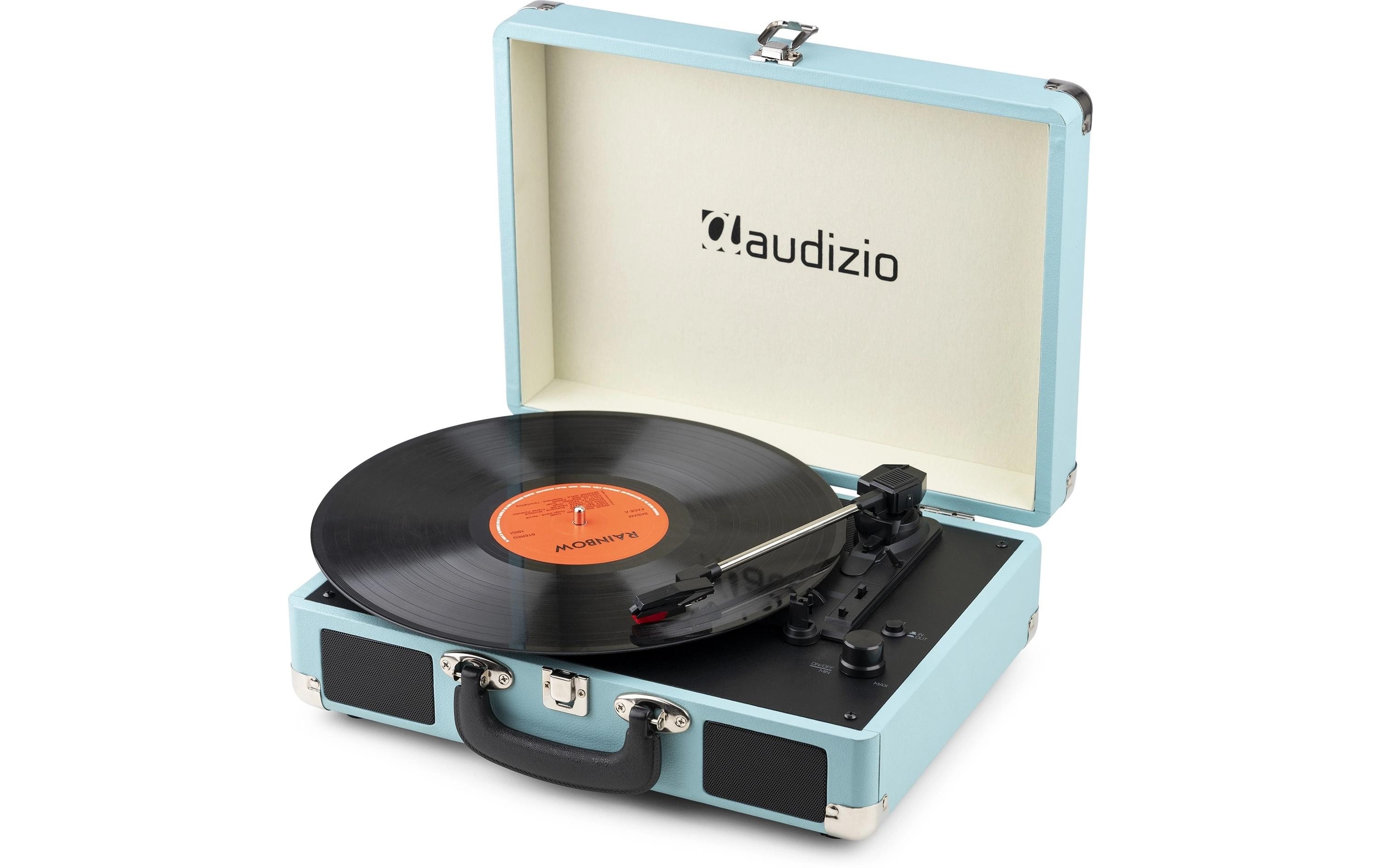 Audizio Plattenspieler mit Bluetooth RP116 Blau