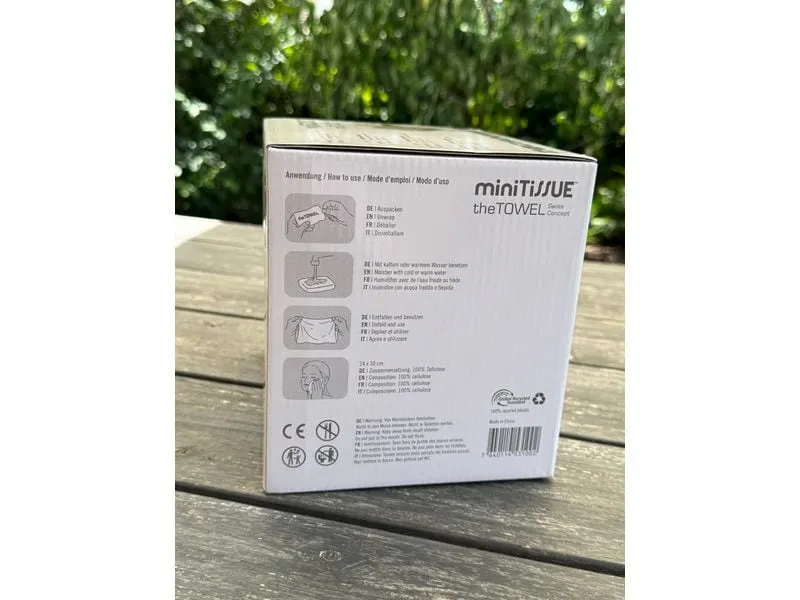 miniTiSSUE theTOWEL BoxTT220, 220 Stück miniTiSSUE theTOWEL BoxTT220, 220 Stück