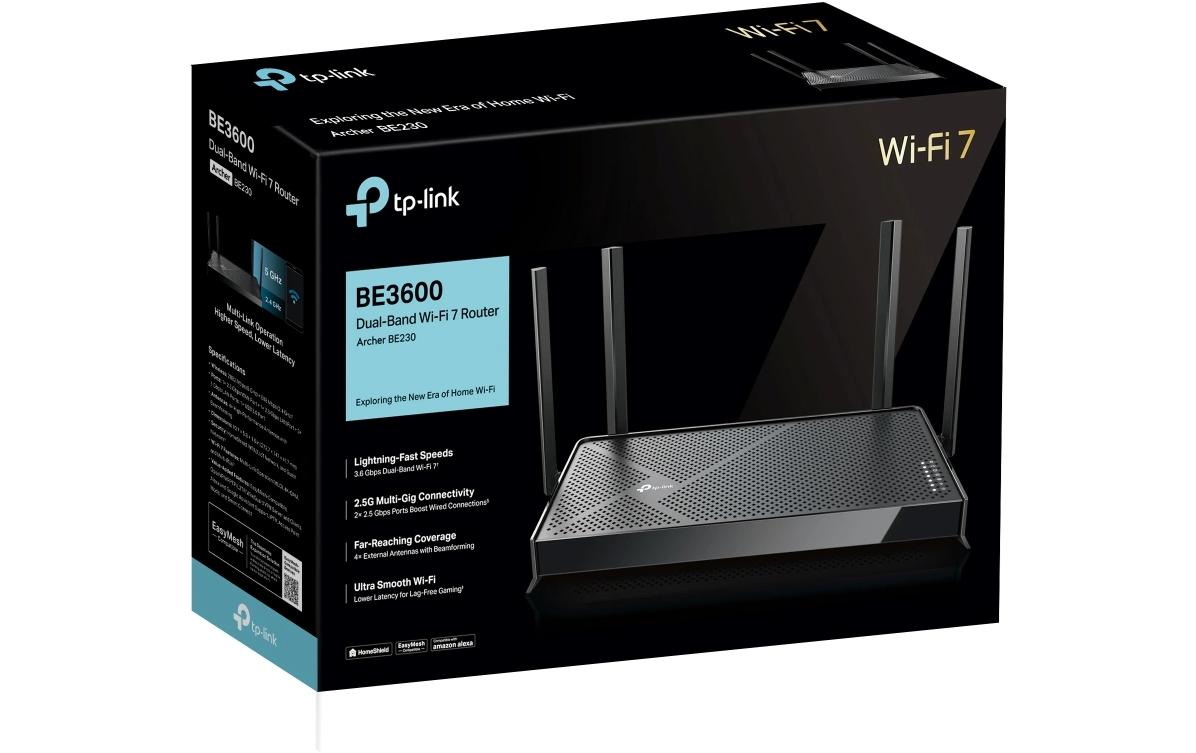 TP-Link Dual-Band WiFi Router Archer BE230 TP-Link Dual-Band WiFi Router Archer BE230