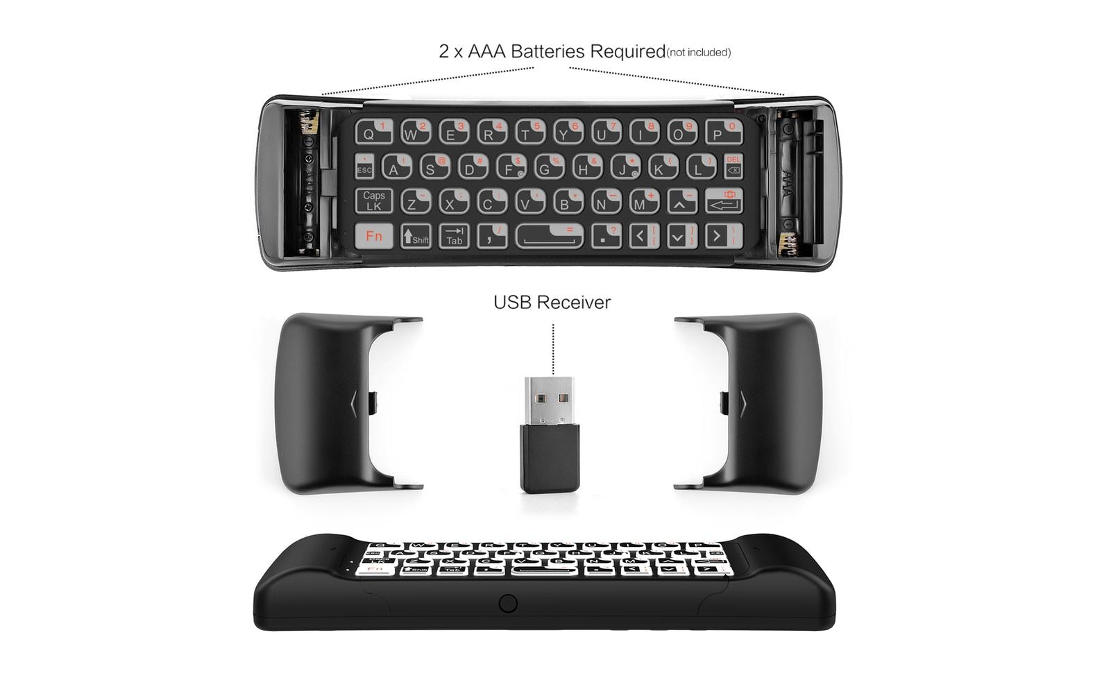 Minix NEO A2 Lite V2.0 AirMouse mit Tastatur