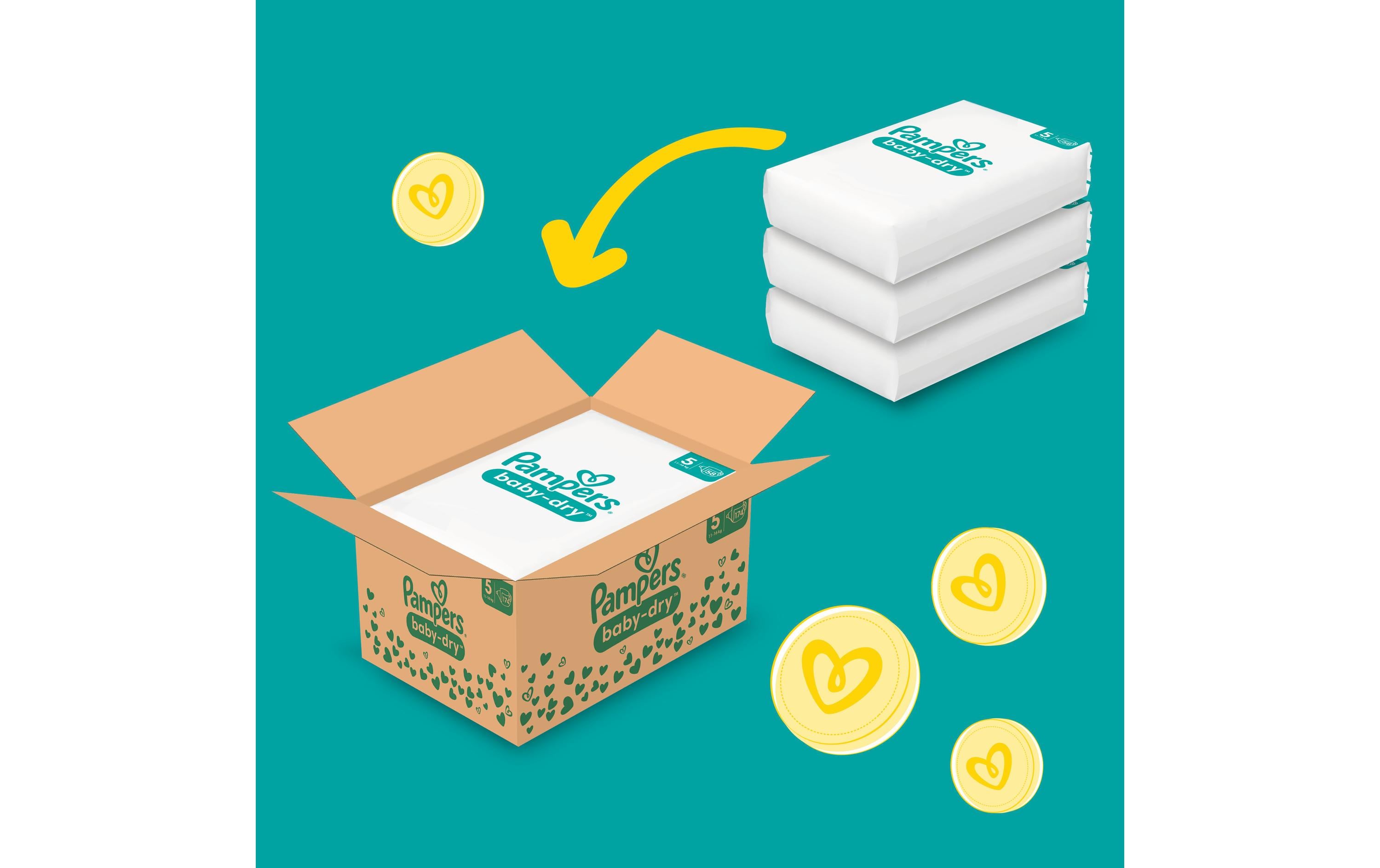 Pampers Windeln Baby Dry Junior Grösse 5 Pampers Windeln Baby Dry Junior Grösse 5