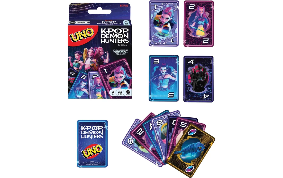 K-POP Demon Hunters Kartenspiel KPop Demon Hunters ab 7 Jahren, 2–10 Spieler K-POP Demon Hunters Kartenspiel KPop Demon Hunters ab 7 Jahren, 2–10 Spieler