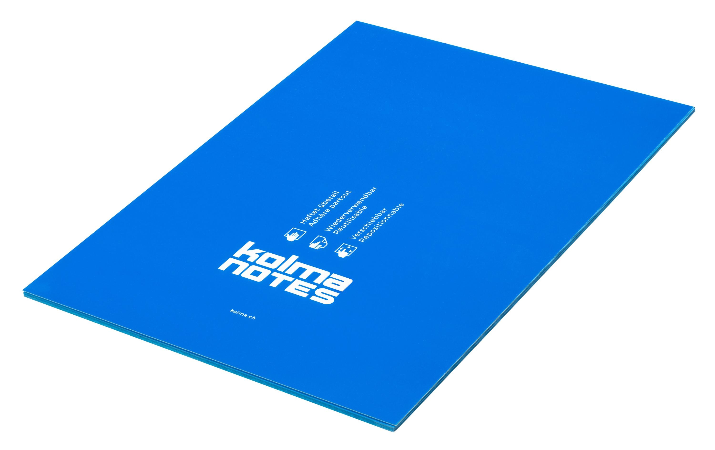 Kolma Notizzettel NOTES A4 Blau, 50 Blatt Kolma Notizzettel NOTES A4 Blau, 50 Blatt