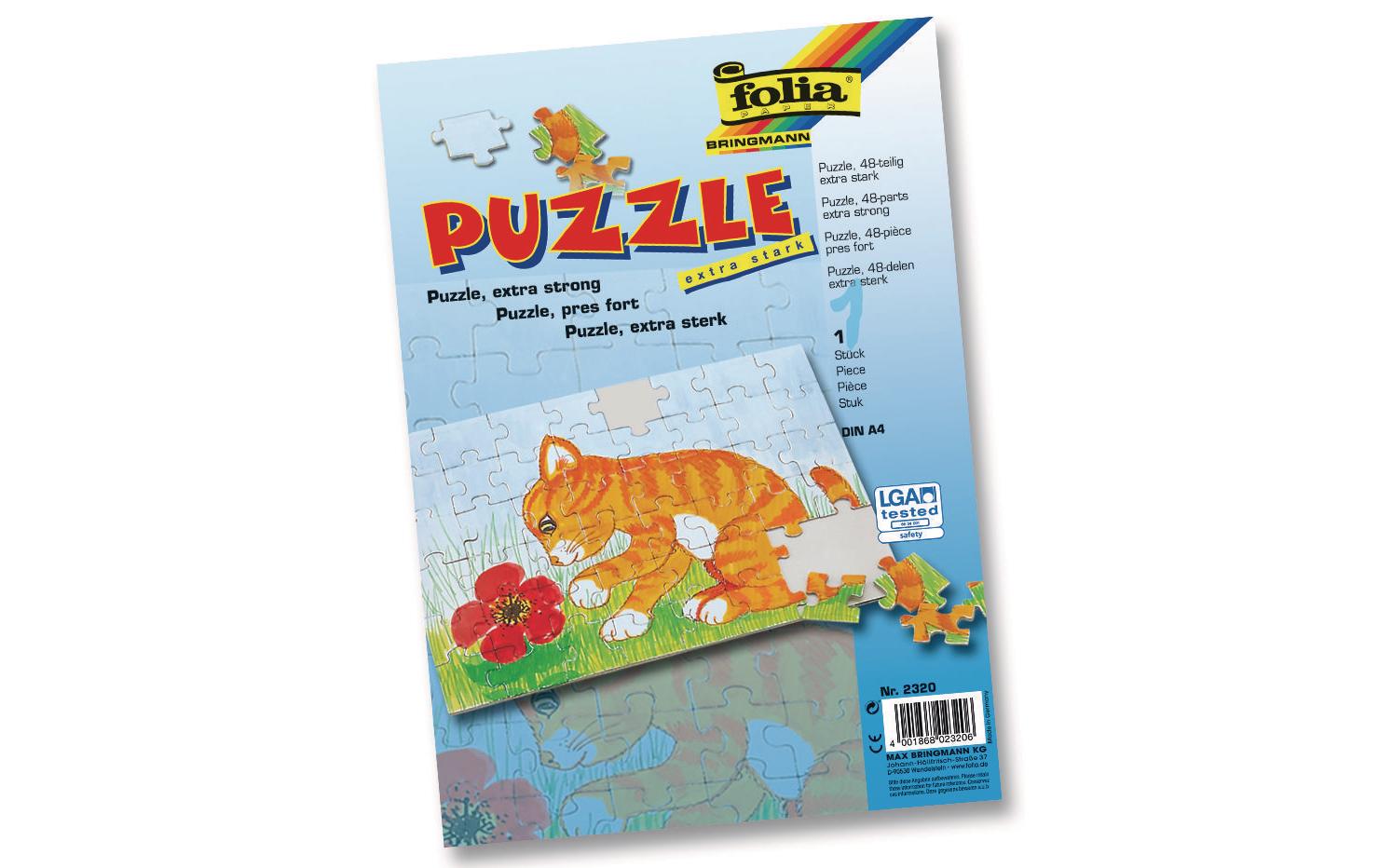 Folia Papp-Puzzle A4 1 Stück