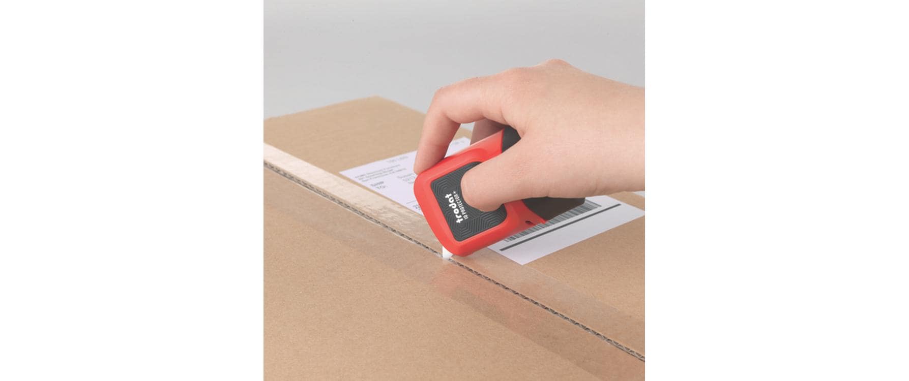 Trodat Stempel ID Protector Rot / Schwarz