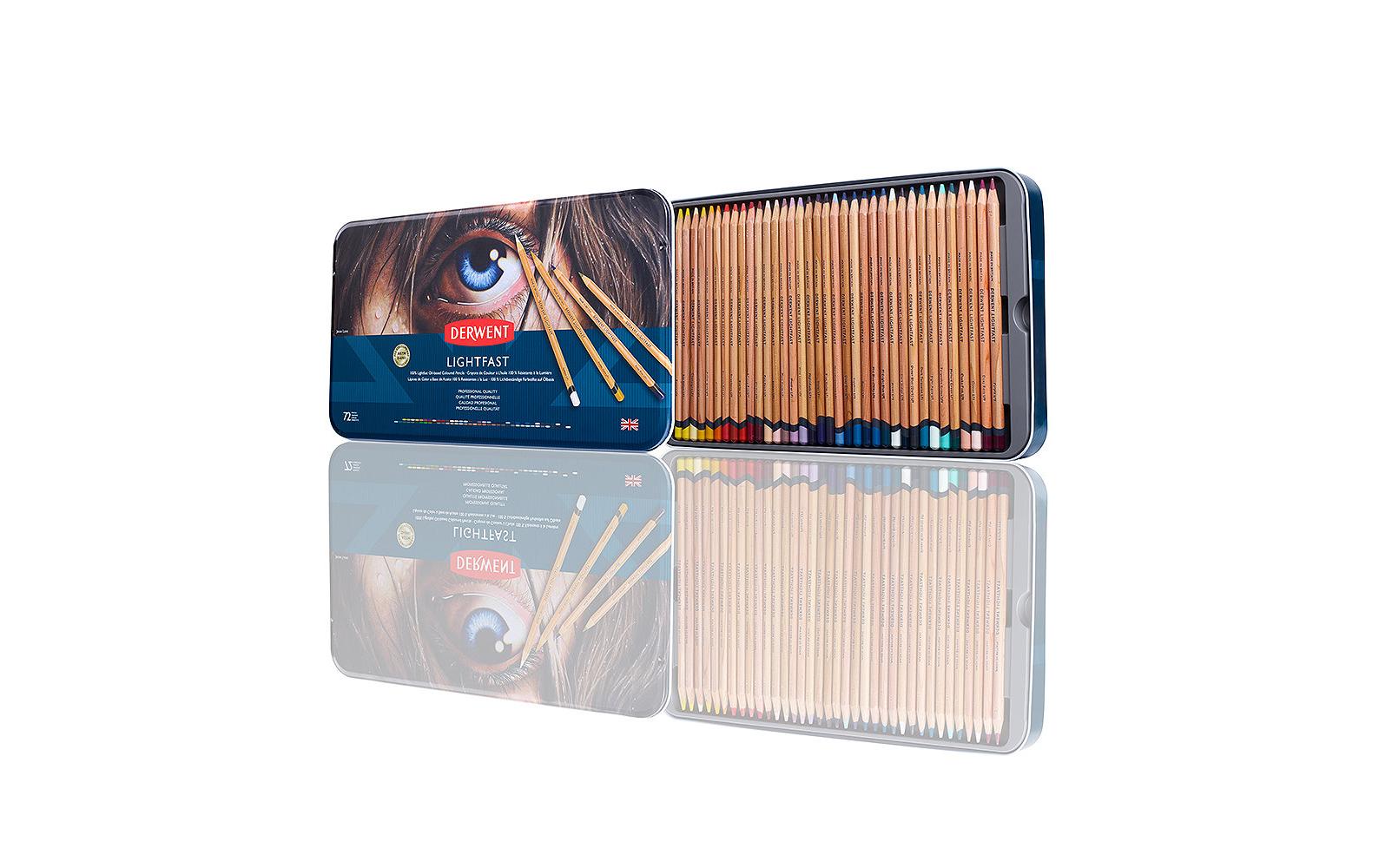 Derwent Farbstifte Lightfast Buntstifte, 4 mm, mehrfarbig, 72-teilig Derwent Farbstifte Lightfast Buntstifte, 4 mm, mehrfarbig, 72-teilig