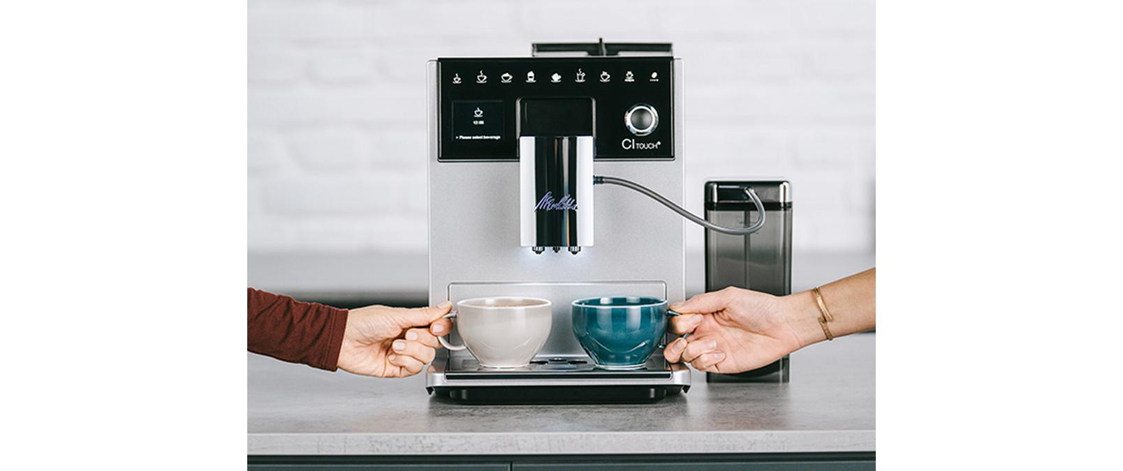 Melitta Kaffeevollautomat CI Touch Silber Melitta Kaffeevollautomat CI Touch Silber