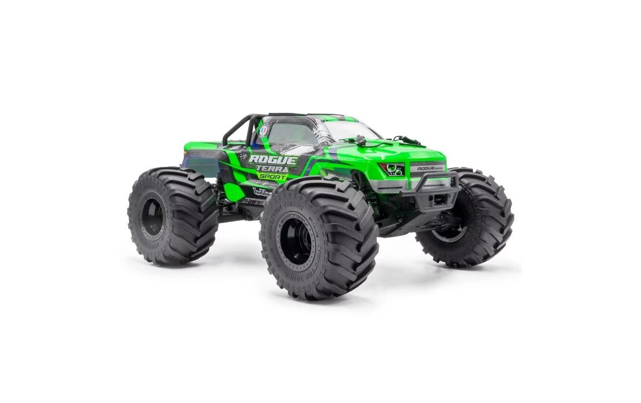 Hobbytech Monster Truck Rogue Terra Brushless Grün, ARTR, 1:10