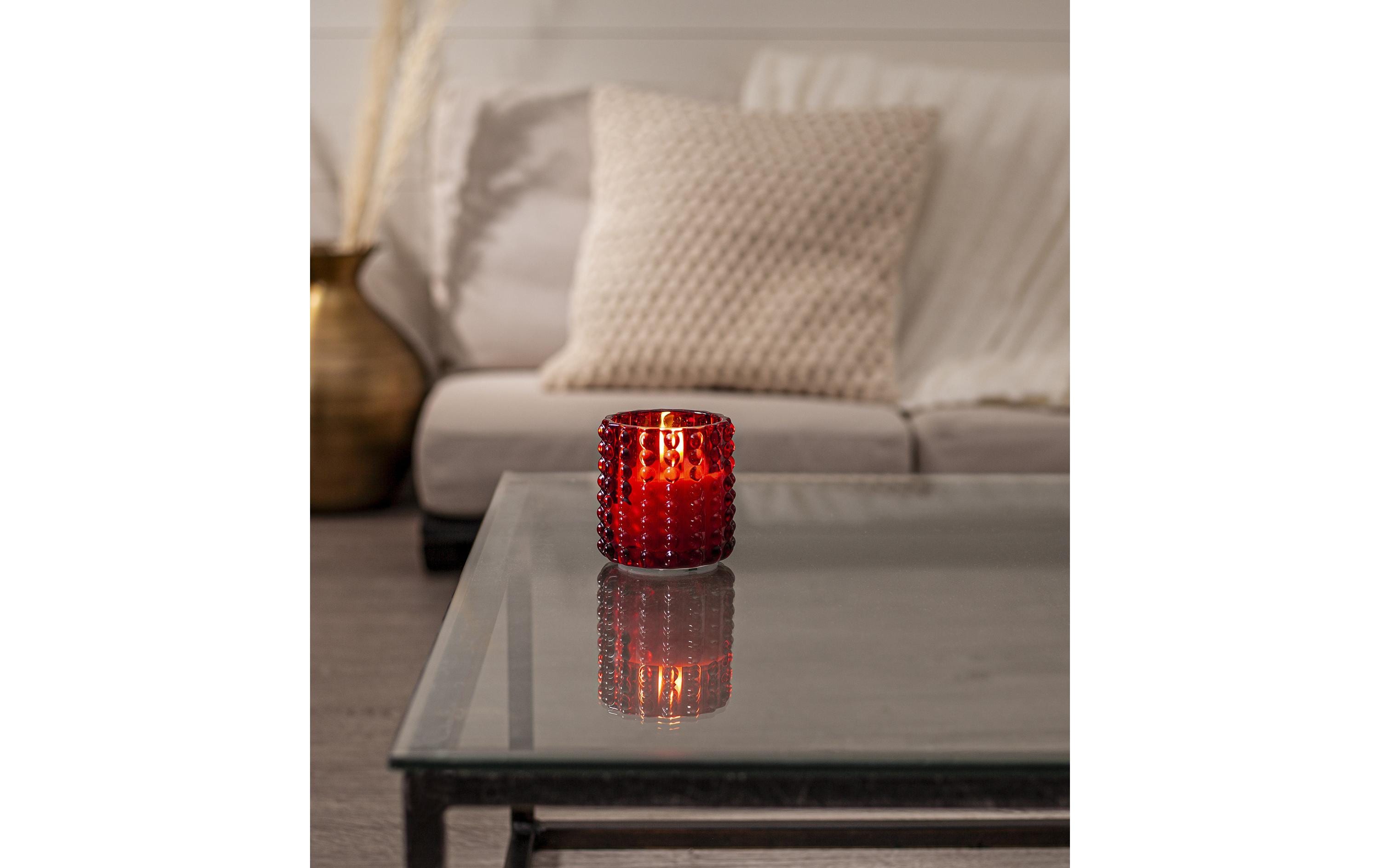 Star Trading LED-Kerze Flamme Dotty, Rot, 9.5 cm Star Trading LED-Kerze Flamme Dotty, Rot, 9.5 cm