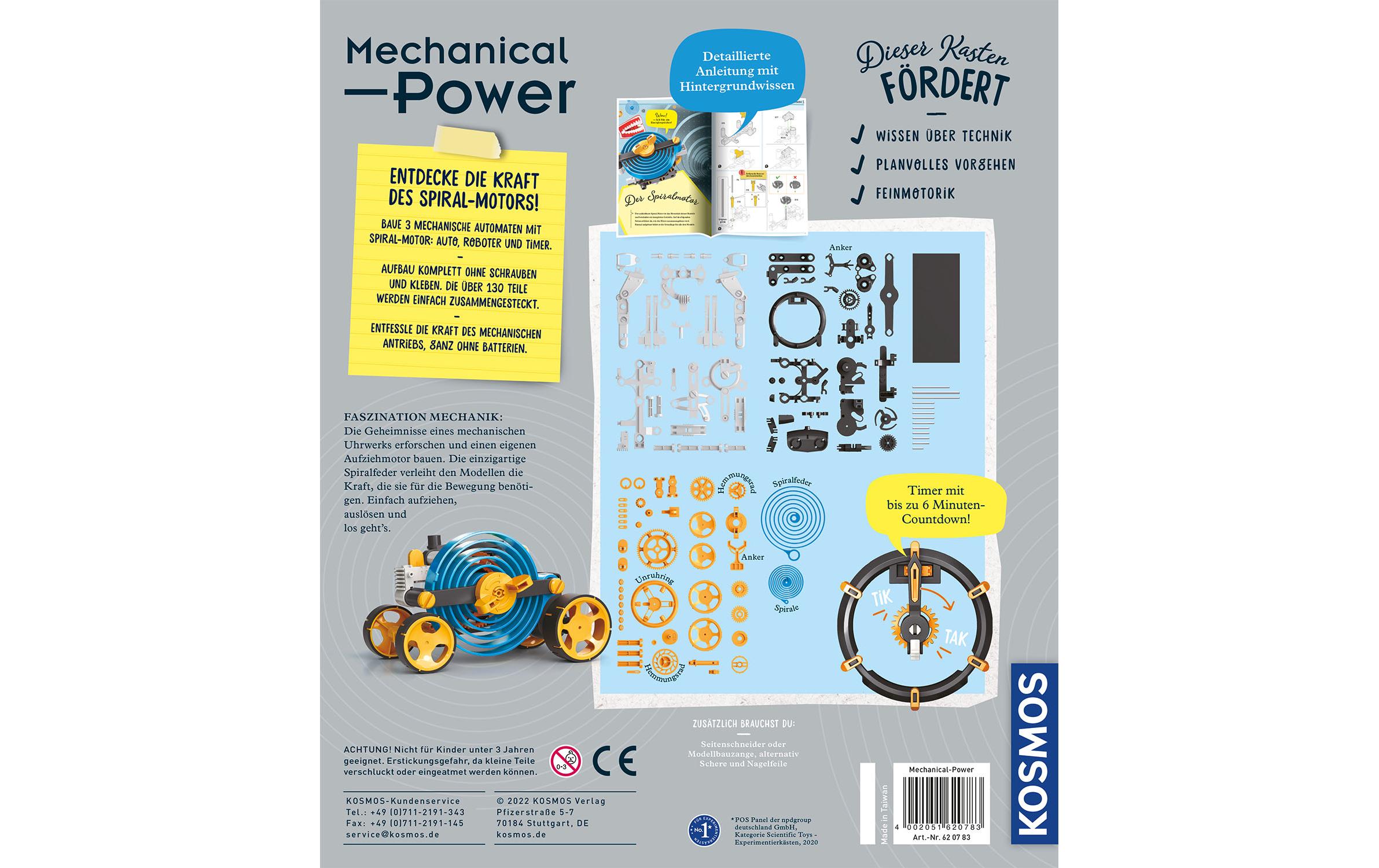 Kosmos Experimentierkasten Mechanical Power