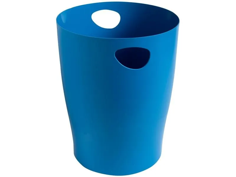 Exacompta Papierkorb Bee Blue Ecobin 15 l, Türkis Exacompta Papierkorb Bee Blue Ecobin 15 l, Türkis