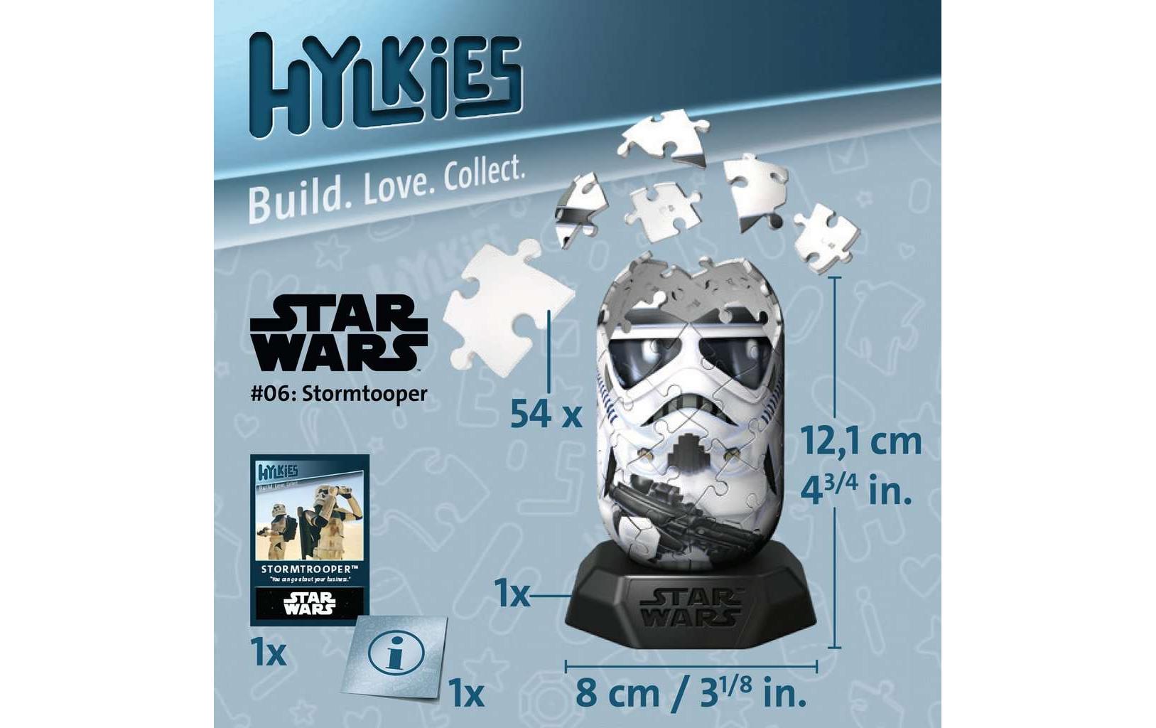Ravensburger 3D Puzzle Hylkies #06 Stormtrooper 54 Teile