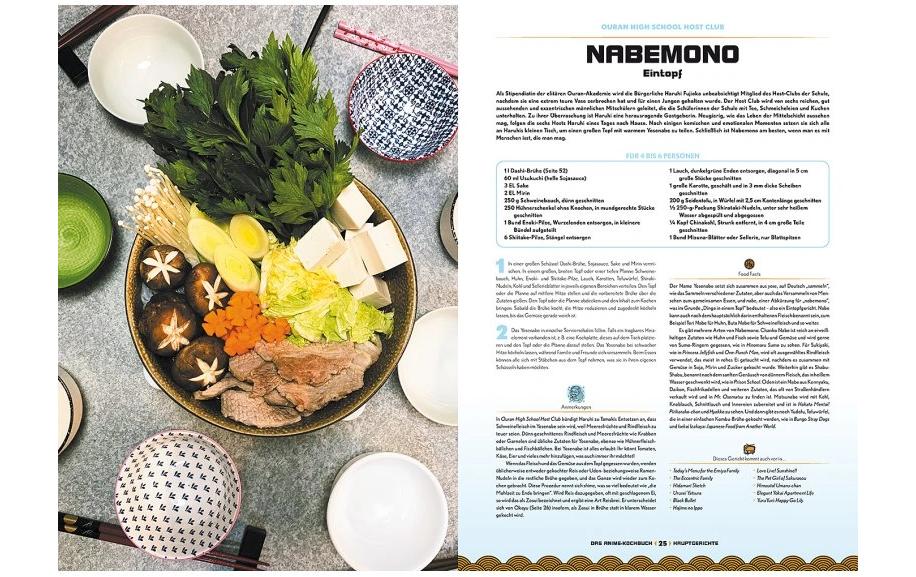 Zauberfeder Das Anime-Kochbuch Blau/Schwarz Zauberfeder Das Anime-Kochbuch Blau/Schwarz