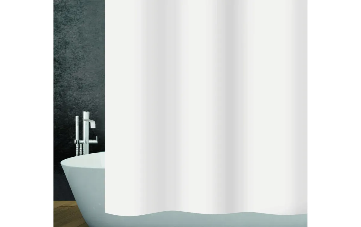 diaqua® Duschvorhang Claro 180 x 200 cm, Weiss diaqua® Duschvorhang Claro 180 x 200 cm, Weiss