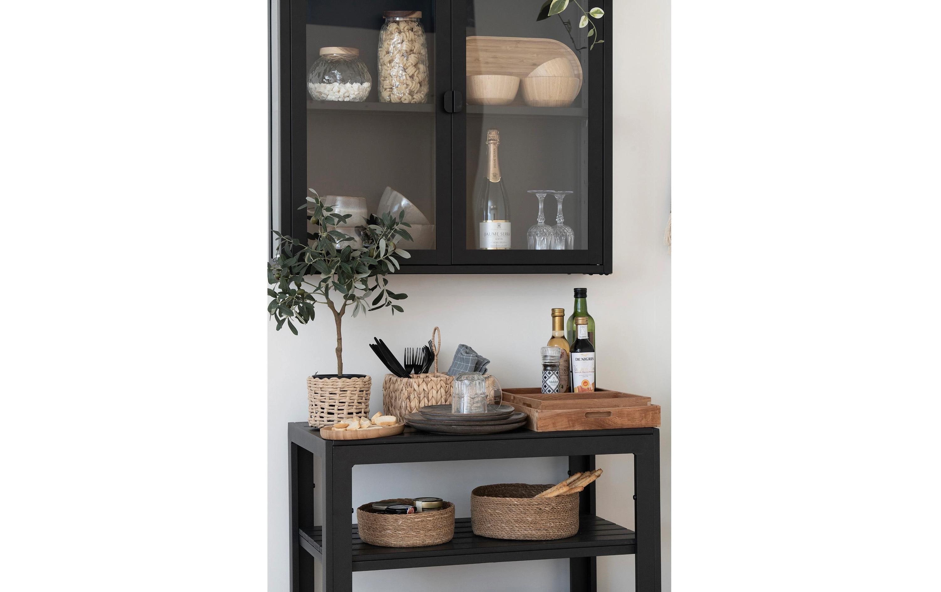 House Nordic Serviertablett Faro 3-er Set, Braun