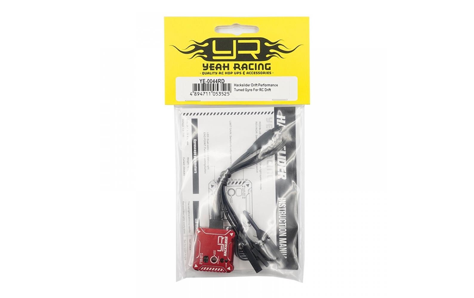Yeah Racing Drift Gyro Hackslider Rot
