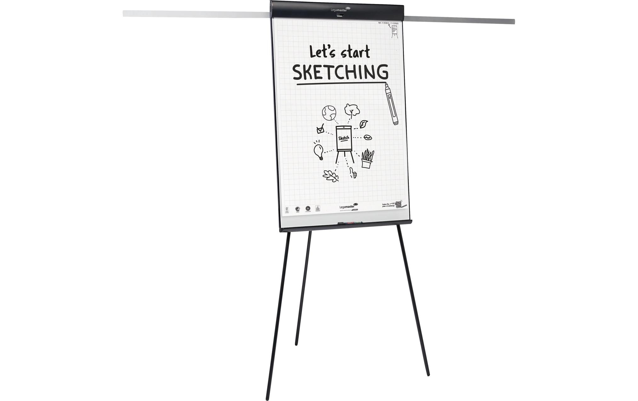 Legamaster Flipchart Sketch Pro 79 cm x 187 cm