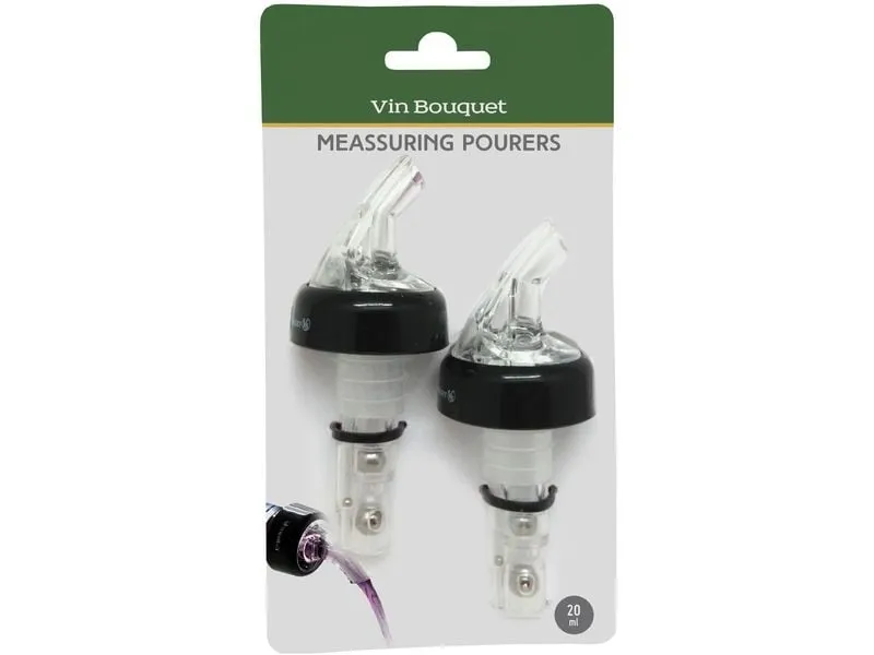 Vin Bouquet Vin Bouquet Ausgiesser 20 ml, 2 Stück, Schwarz Vin Bouquet Vin Bouquet Ausgiesser 20 ml, 2 Stück, Schwarz