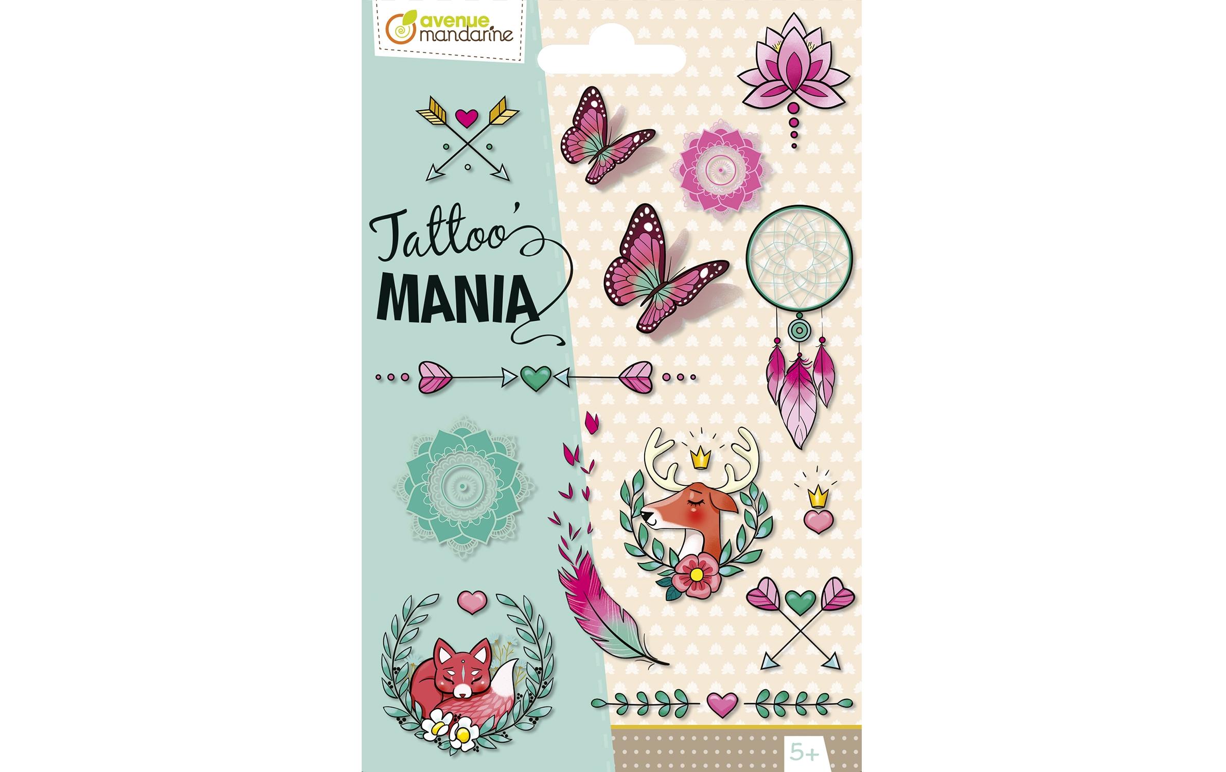 Avenue Mandarine Tattoo Set Tattoo Mania Bohême Avenue Mandarine Tattoo Set Tattoo Mania Bohême