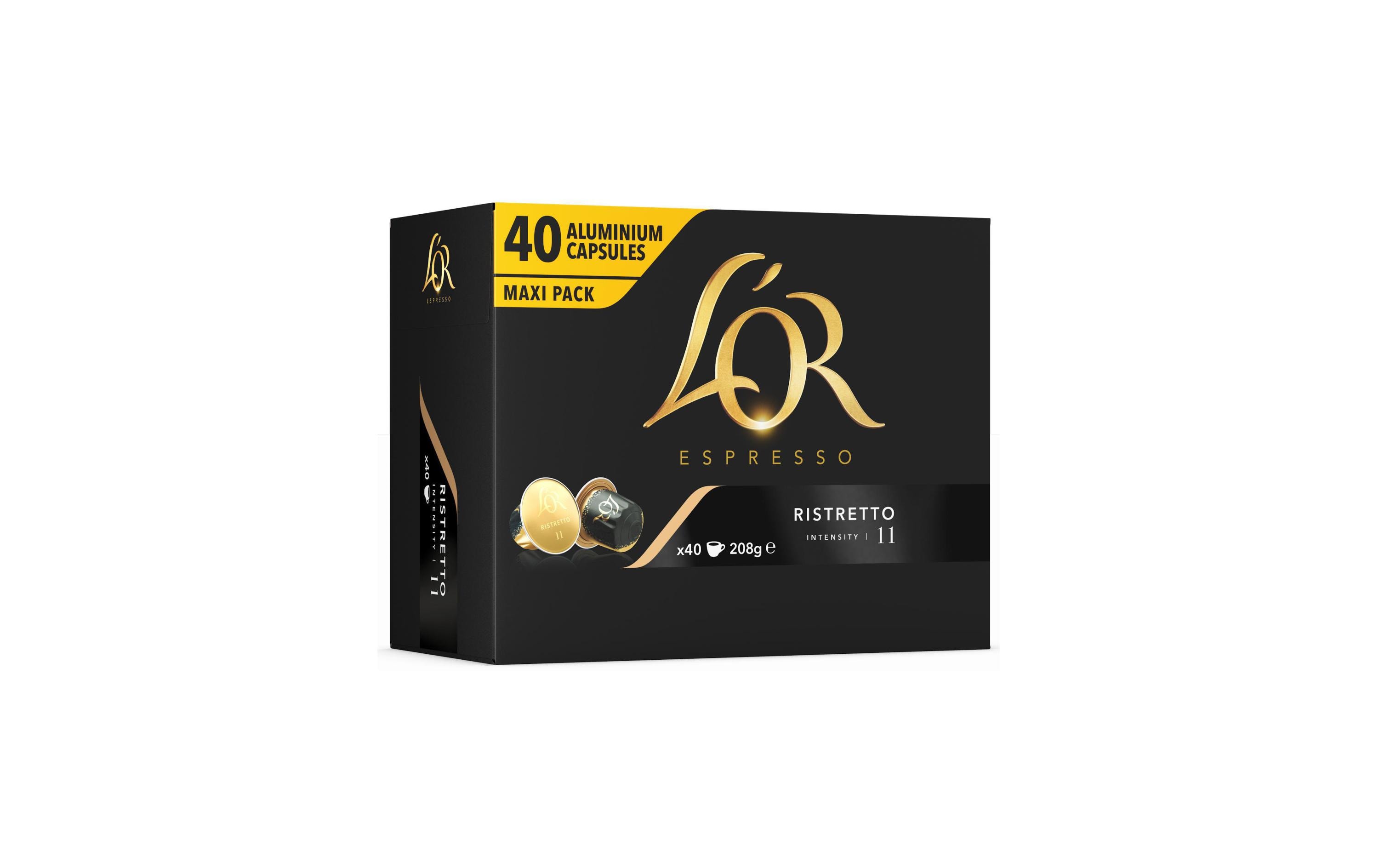 L'Or Kaffeekapseln Espresso Ristretto 40 Stück