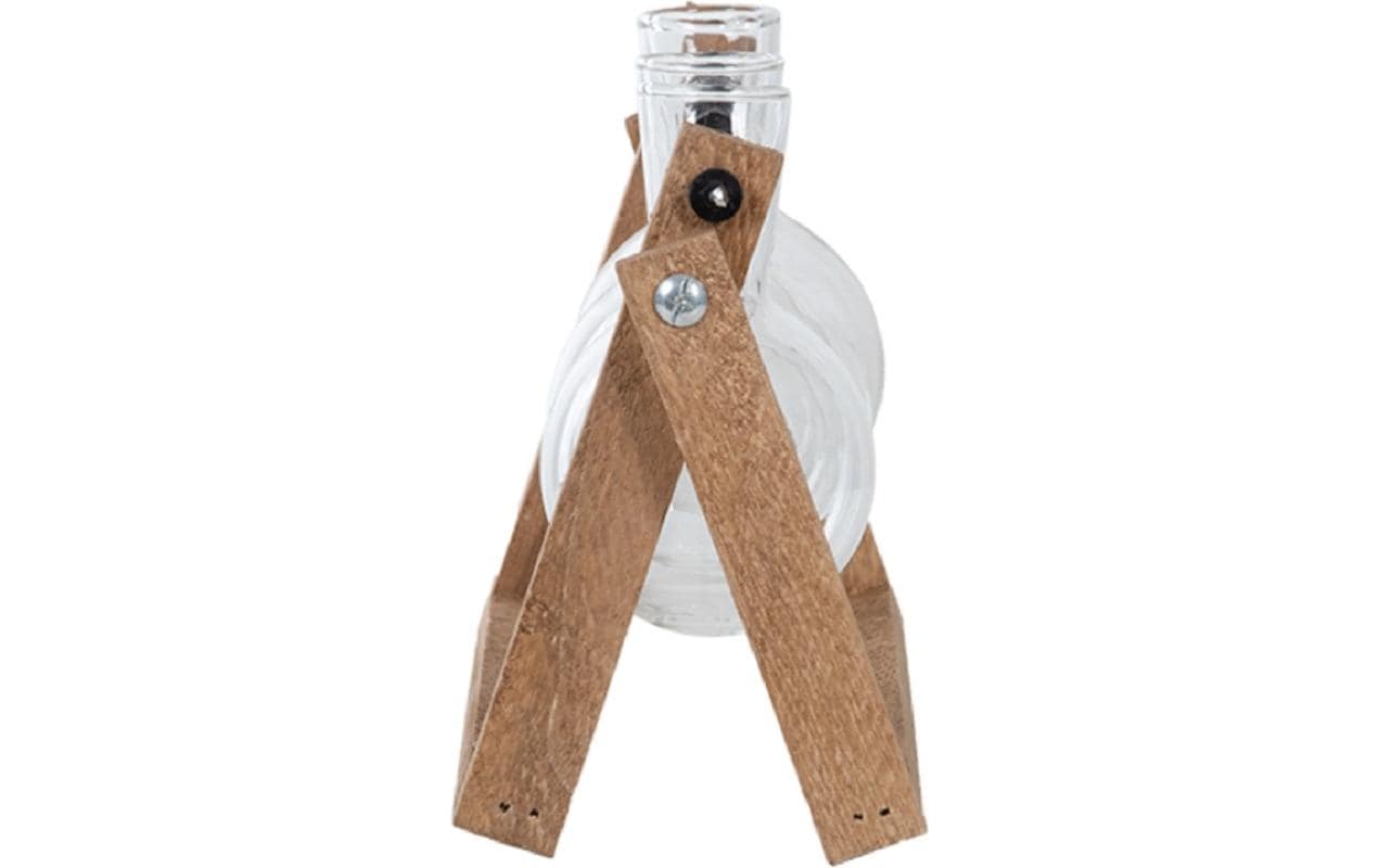 Esschert Design Stecklingsvase L 25.5 cm, Braun/Transparent