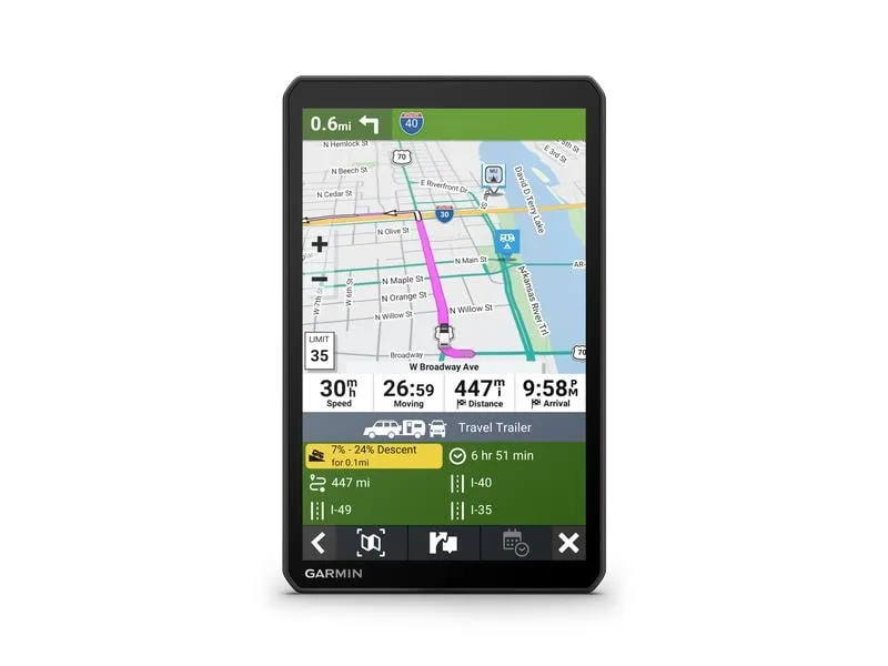 GARMIN Navigationsgerät Camper 895 MT-S