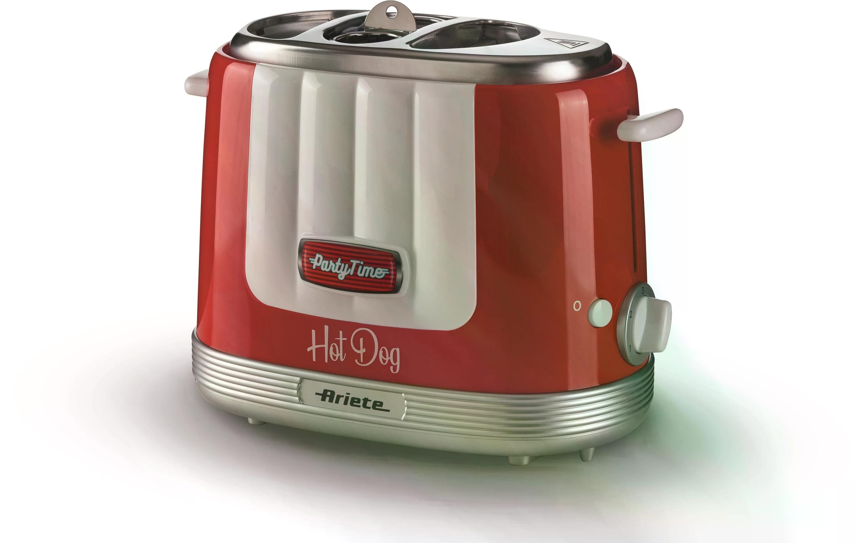 Ariete Hot Dog Maschine Party Time ARI-206-RD Rot/Weiss Ariete Hot Dog Maschine Party Time ARI-206-RD Rot/Weiss