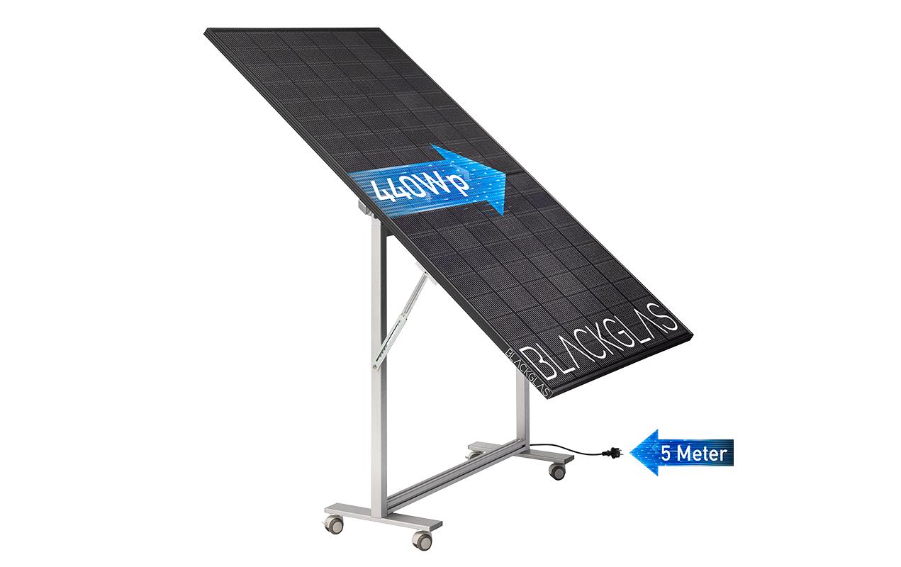 BLACKGLAS Solaranlage ECOmirrorPRO 440 Wp