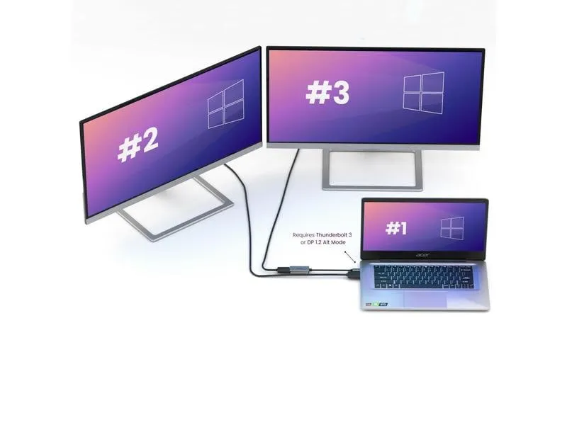 Marmitek Adapter Connect USB-C > DisplayPort Marmitek Adapter Connect USB-C > DisplayPort