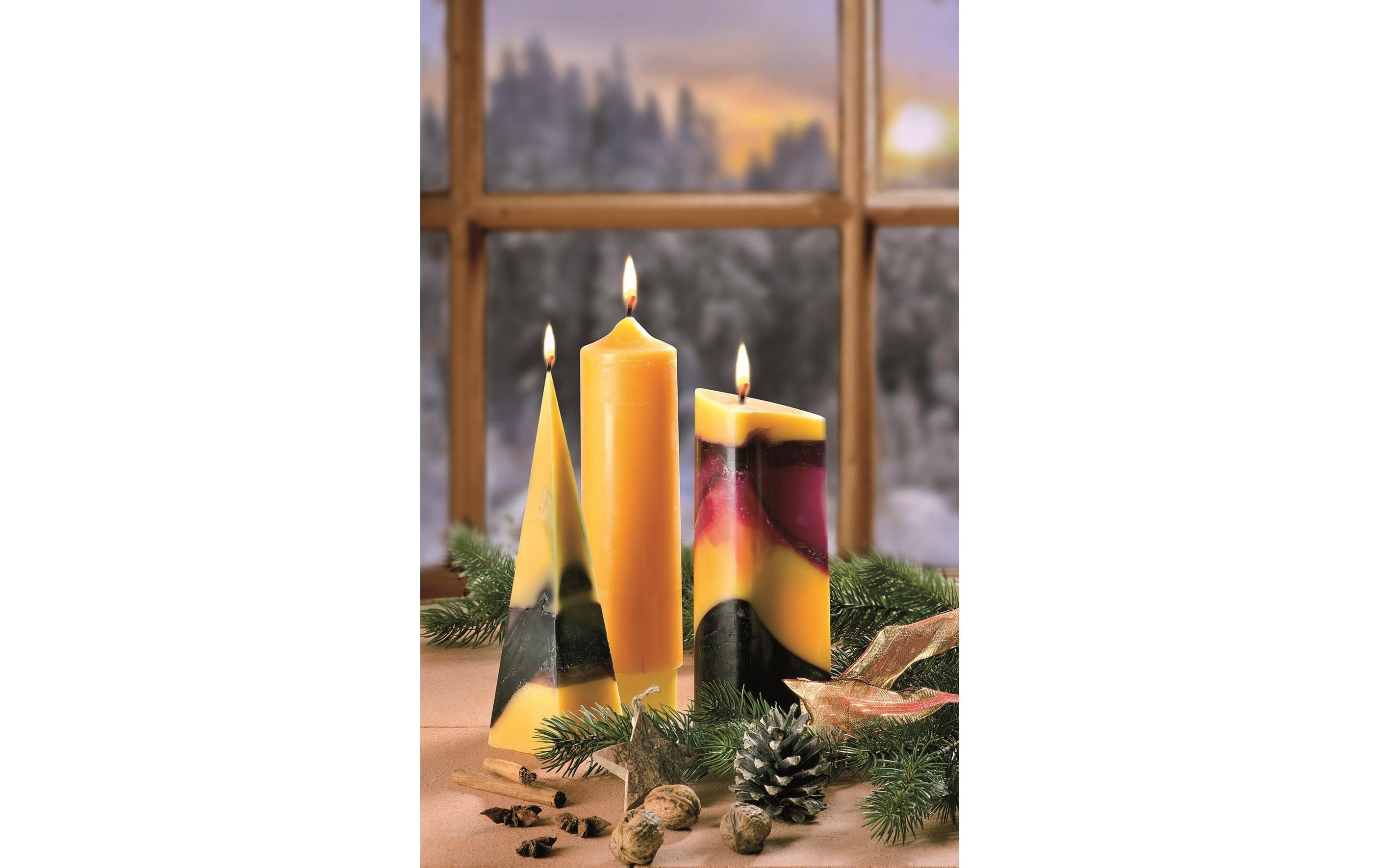 Glorex Bienenwachs 125g Orange