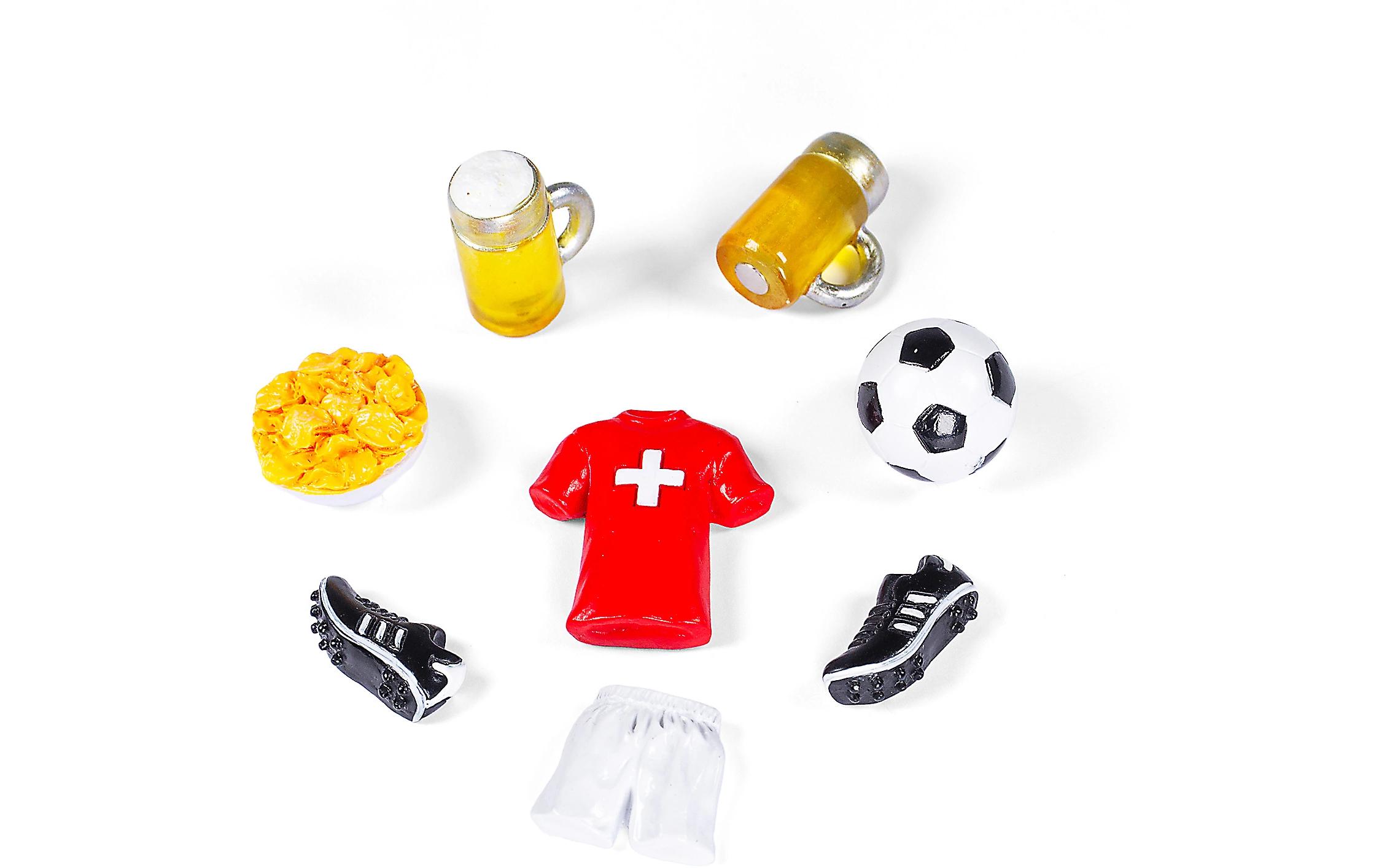 Trendform Haftmagnet Hopp Schwiiz, 8er Set, Multicolor