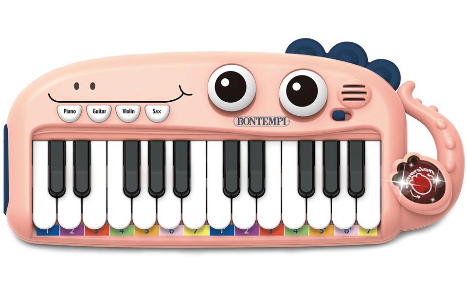 Bontempi Musikinstrument Elektronik-Keyboard blau 24 Tasten