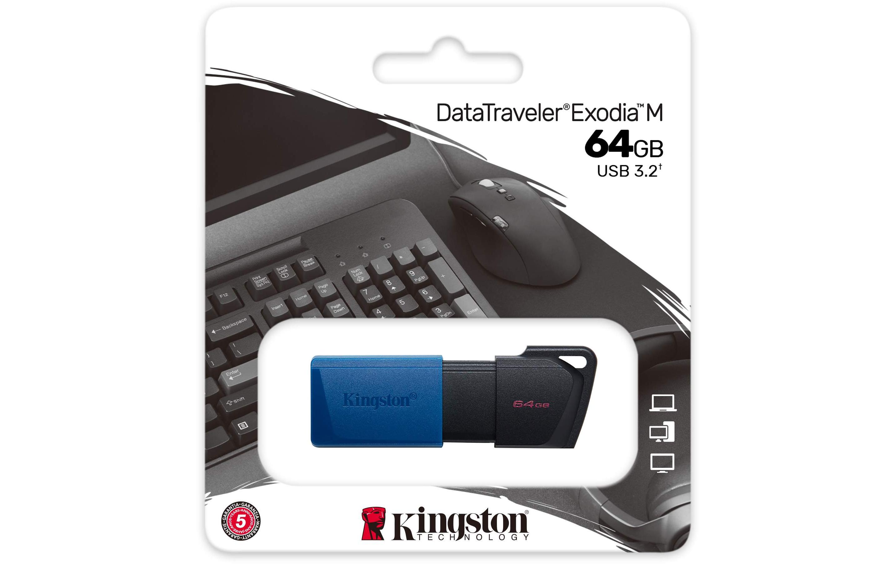Kingston USB-Stick DataTraveler Exodia M 64 GB
