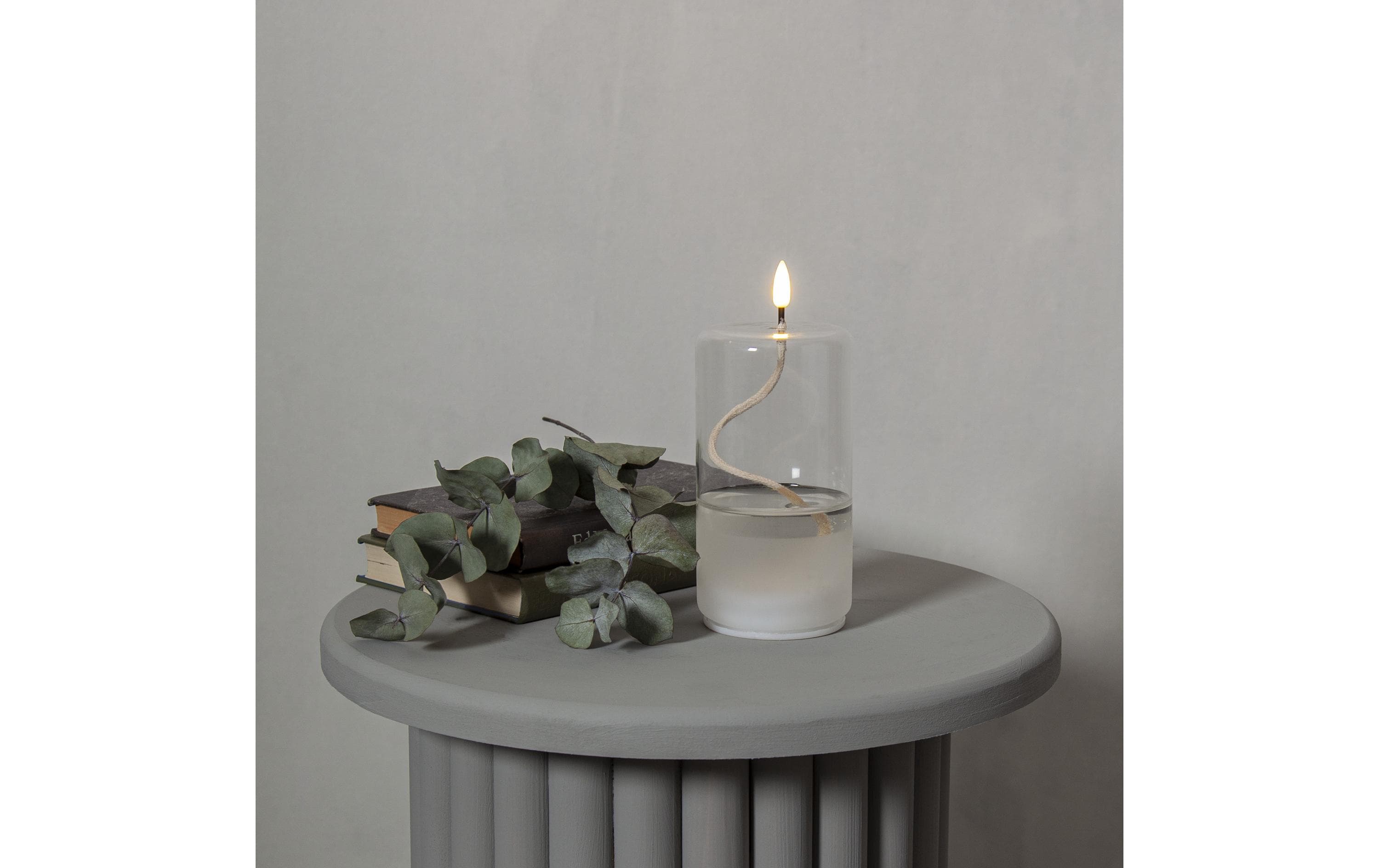 Star Trading LED-Kerze Flamme Float, Ø 8 x 17.5 cm, Transparent Star Trading LED-Kerze Flamme Float, Ø 8 x 17.5 cm, Transparent