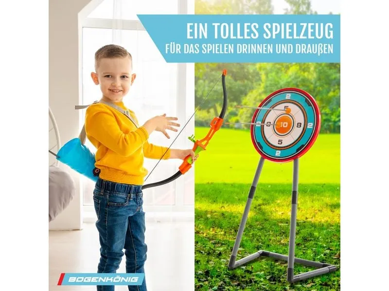 Bogenkönig Bogenschiess-Set 7-teilig
