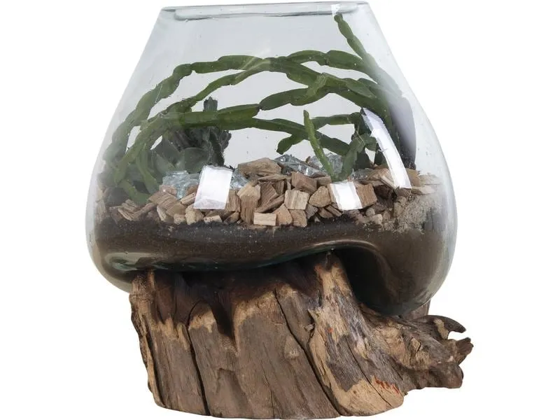 House Nordic Dekoschale San Marino 25 x 18 x 15 cm, 1 Stück, Nature House Nordic Dekoschale San Marino 25 x 18 x 15 cm, 1 Stück, Nature