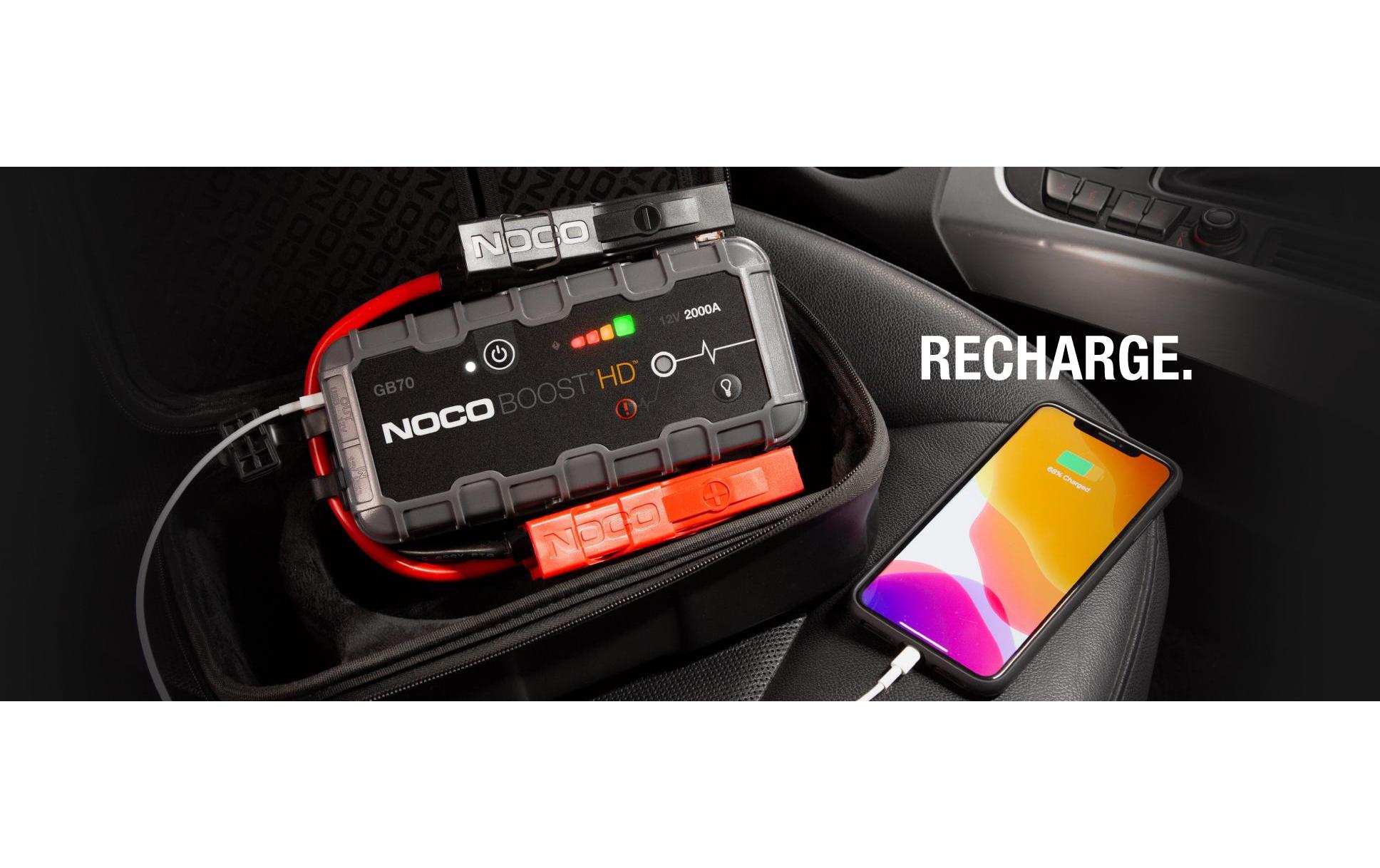 Noco Starterbatterie mit Ladefunktion GB70 12 V 2000A