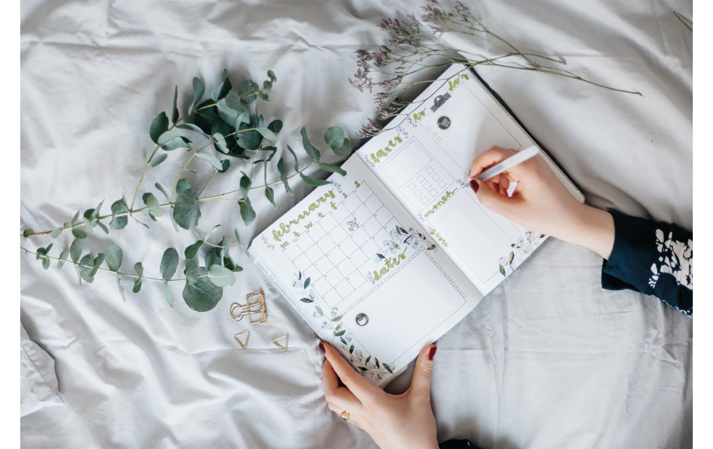 Colop Nio Stempelset Little Nio Set Bullet Journal, 10-teilig