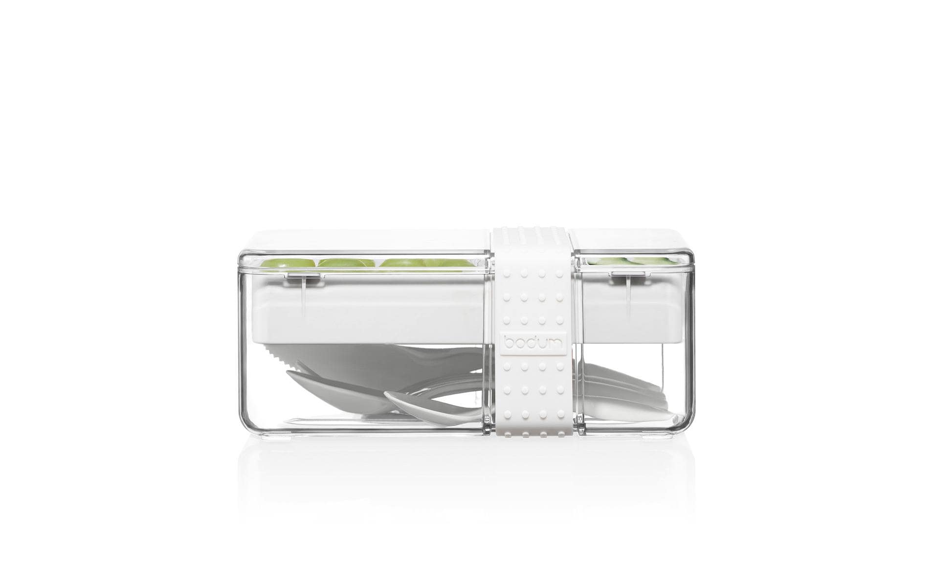 Bodum Lunchbox mit Besteck Bistro Creme