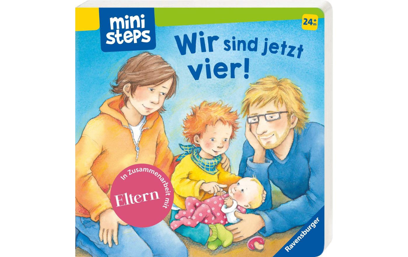 Ravensburger Bilderbuch ministeps: Wir sind jetzt vier!
