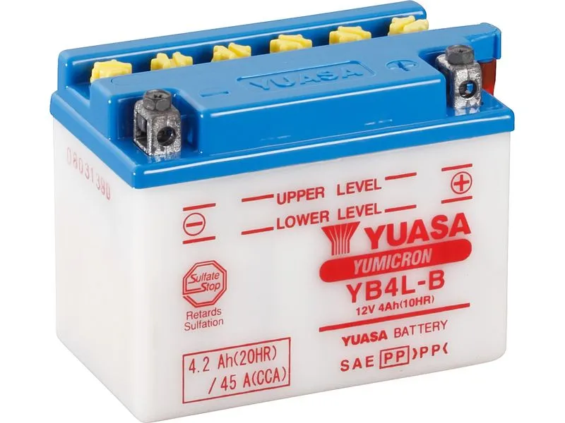 YUASA Motorradbatterie Yumicron 12V/4.2Ah/45A