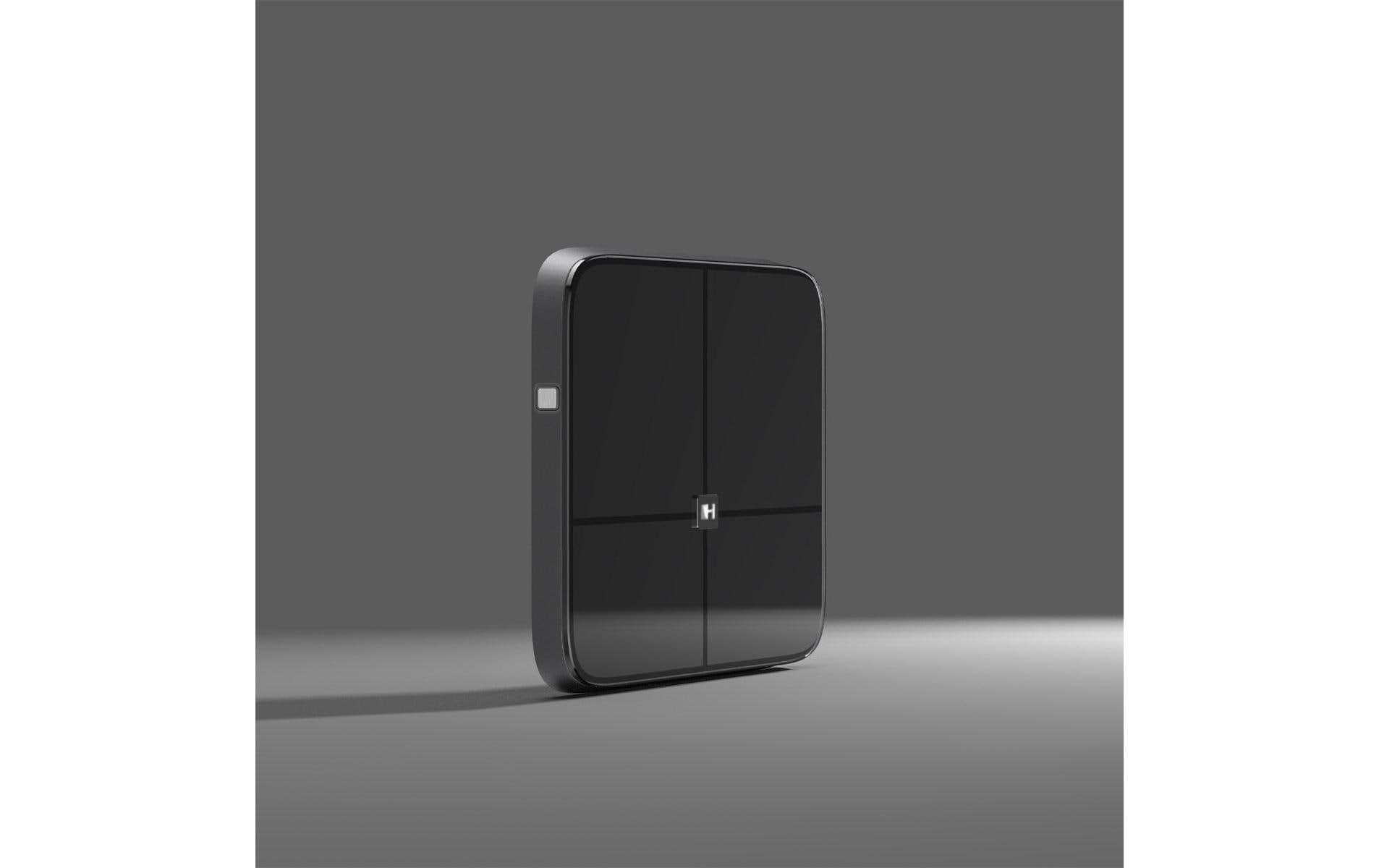 HAMMER Körperanalysewaage Body Screen TX Schwarz