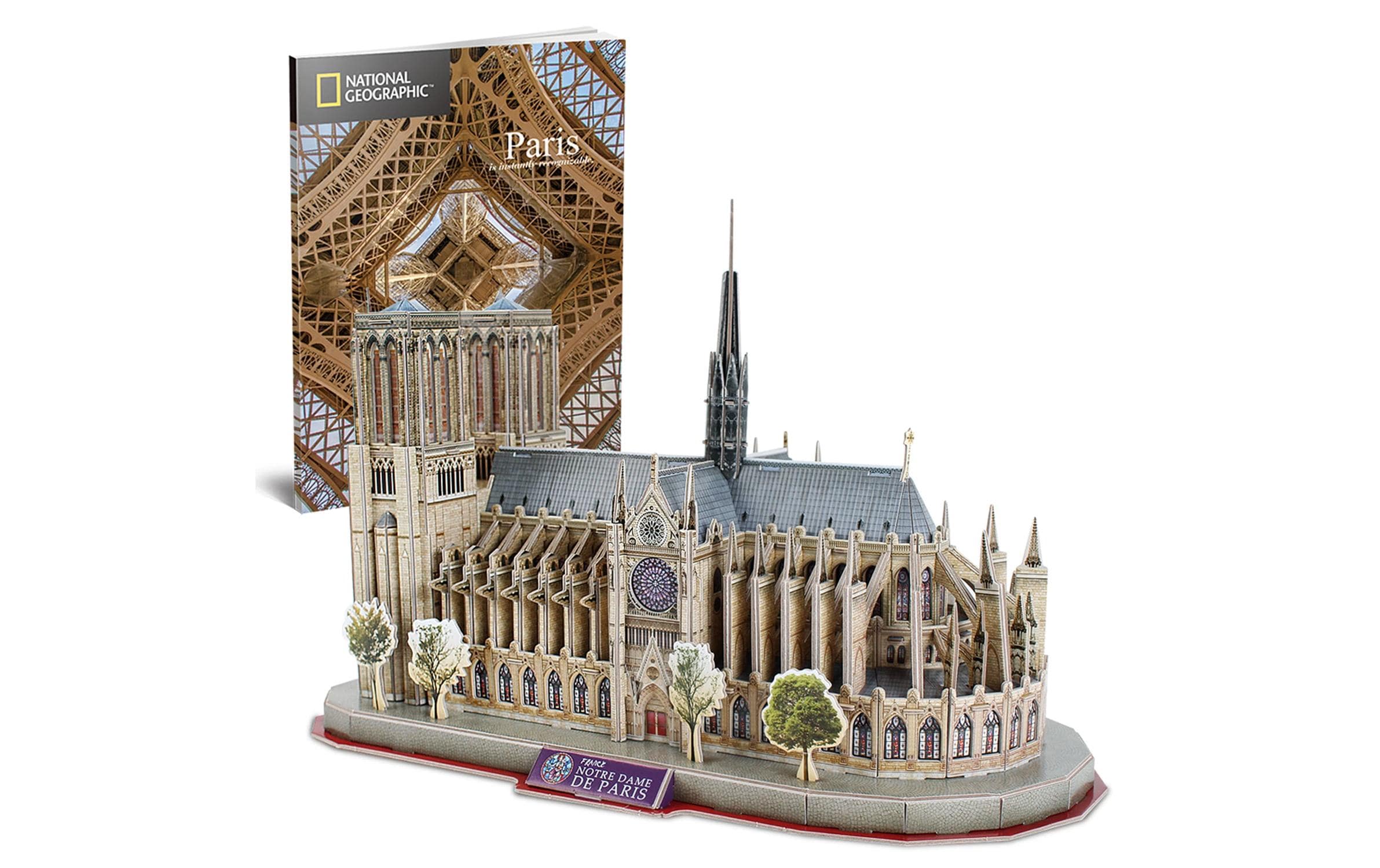 CubicFun 3D Puzzle Notre-Dame de Paris 128 Teile