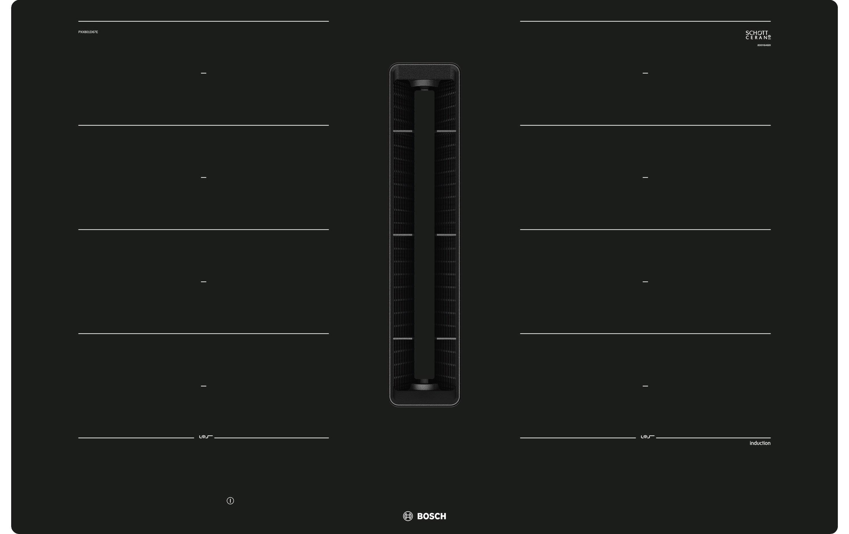 Bosch Induktionskochfeld PXX801D67E