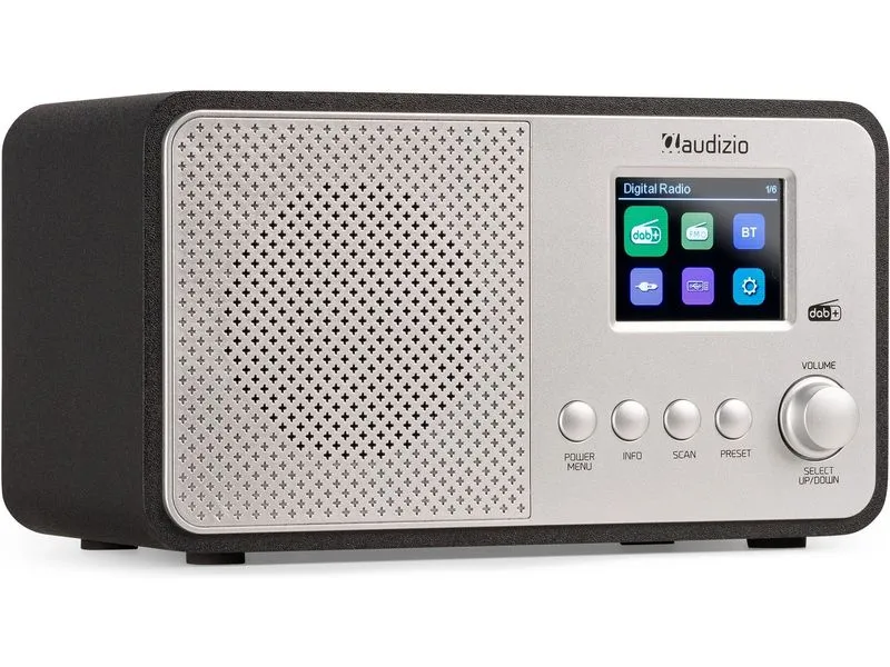 Audizio DAB+ Radio Avio Silber Audizio DAB+ Radio Avio Silber