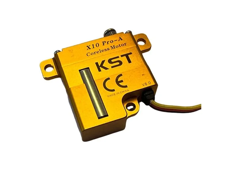 KST Flächenservo X10 Pro-A V8 11.5 kg, 0.10 s, Digital HV KST Flächenservo X10 Pro-A V8 11.5 kg, 0.10 s, Digital HV