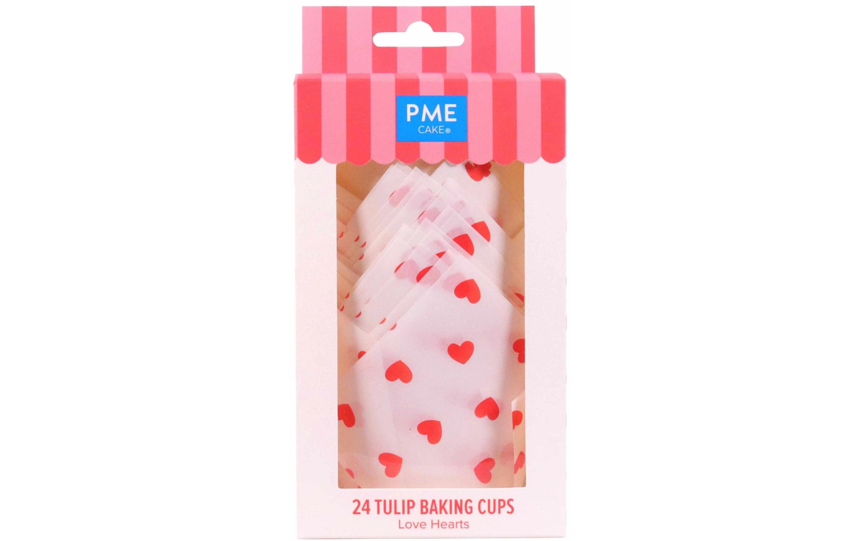 PME Muffin Backform Herzen 24 Stück