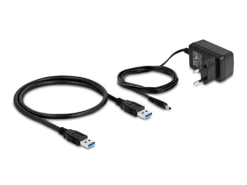 Delock USB-Hub 64182 USB 10 Gbps - 4x USB-A / 1x Schnellladeport