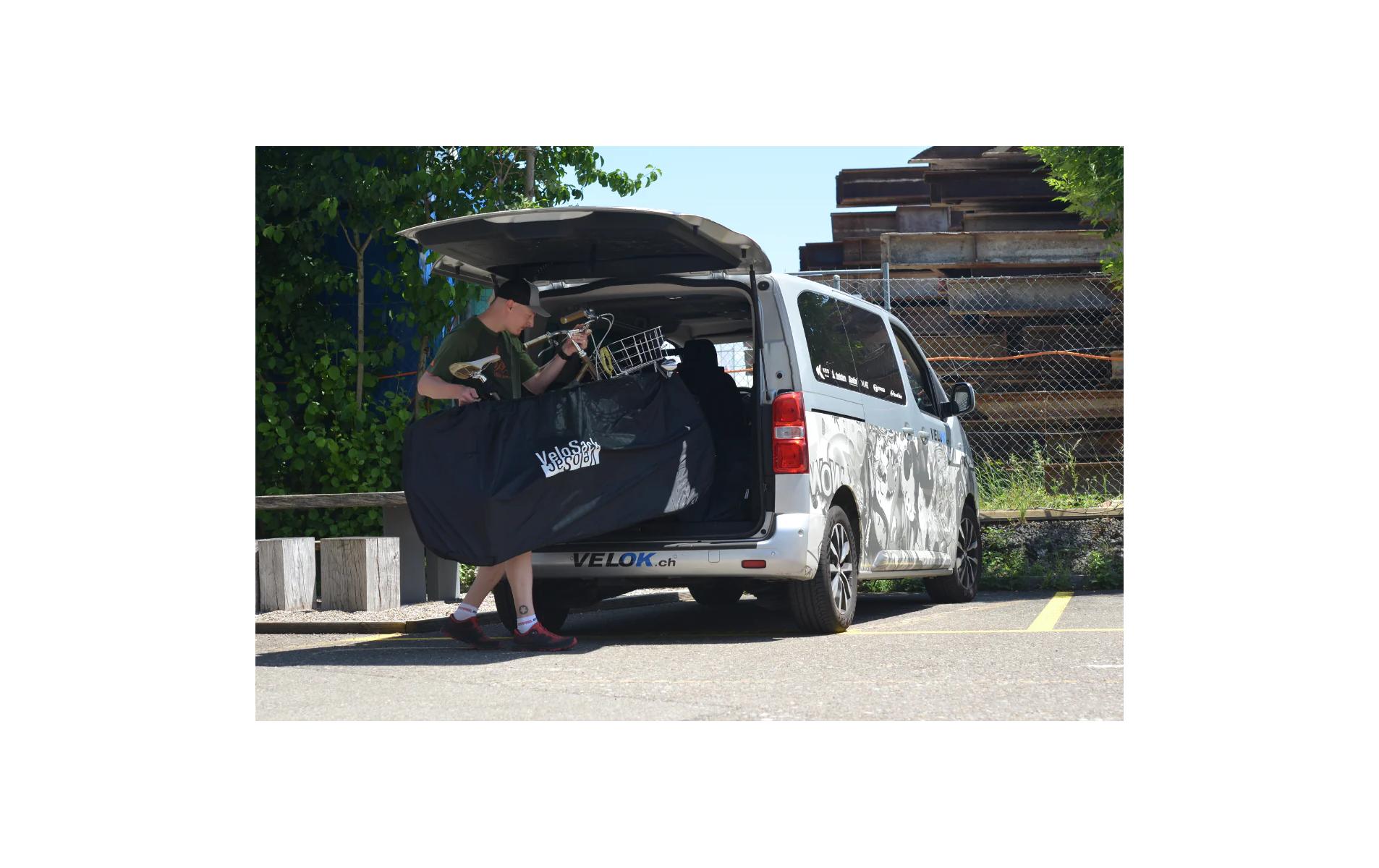 Incirca Velotransporttasche Schmutz/Schutz Hülle, schwarz