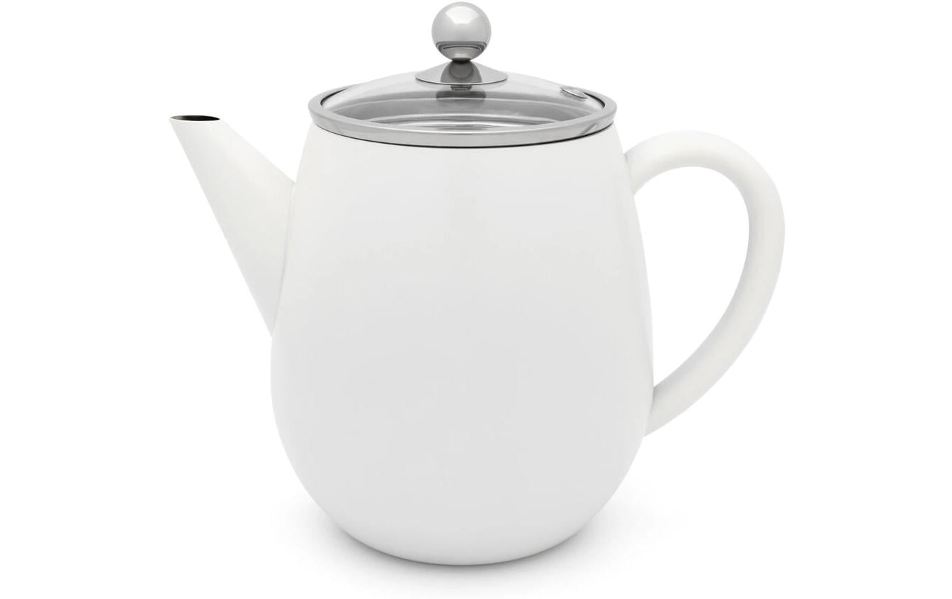 Bredemeijer Teekanne Duet Eva 1.1 Liter, Weiss